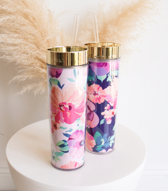 Floral Tumbler